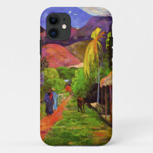 Gauguin Road in Tahiti iPhone 5 Case