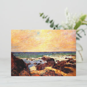 Gauguin - Rocks and Sea, fine art,