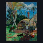 Gauguin - The Black Pigs 1891 Poster<br><div class="desc">The Black Pigs 1891 by Paul Gauguin. For more poster-ready images from Zedign Art Series Book 7 "Paul Gauguin - Paintings & Drawings",  visit https://books.zedign.com/zas/7.html</div>