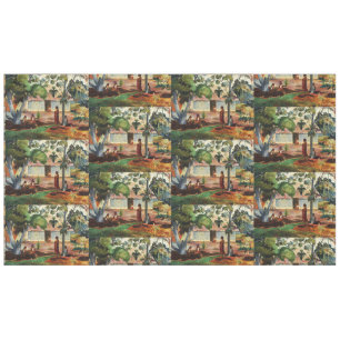 Gauguin The Large Tree Te raau rahi Art Poster Tablecloth