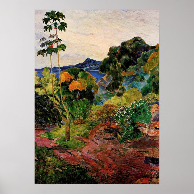 Gauguin - Tropical Vegetation Poster (Front)