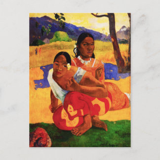 Gauguin When Are You Getting Married Postcard