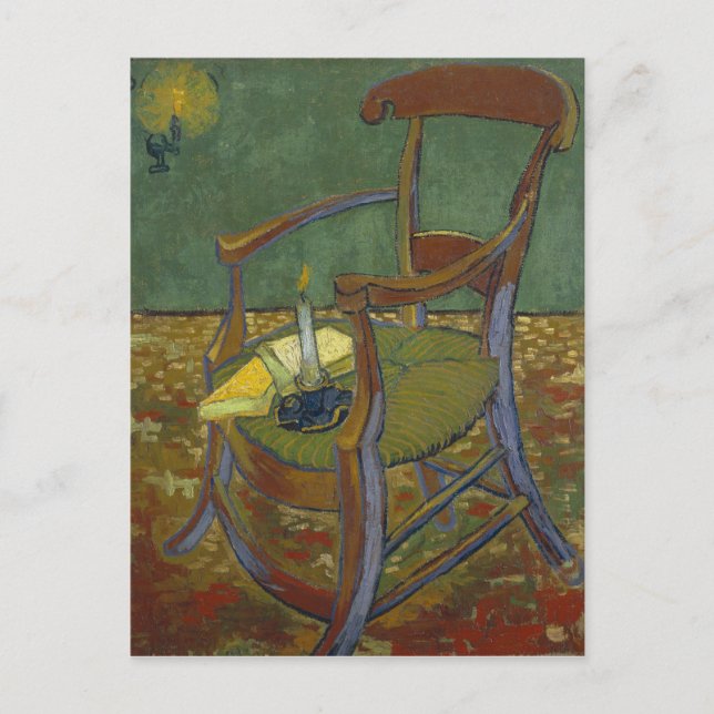 Gauguin's Chair by Vincent Van Gogh Postcard (Front)