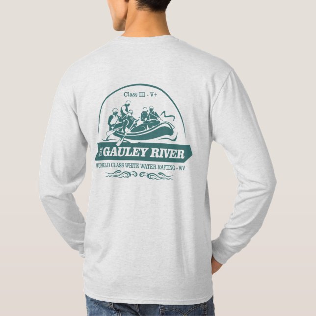 Gauley River (rafting2) T-Shirt (Back)