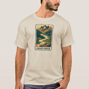 Gauley River West Virginia Colours T-Shirt