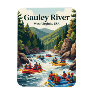 Gauley River, West Virginia, USA Magnet