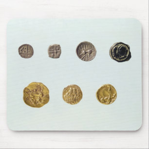 Gaulish coins, c.750-0 BC Mouse Pad
