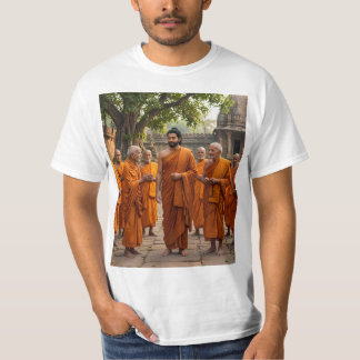 Gautam Buddh Dhamma Sangha T-Shirt | Historical Ar