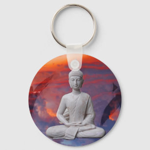Gautama Siddhartha Buddha Key Ring