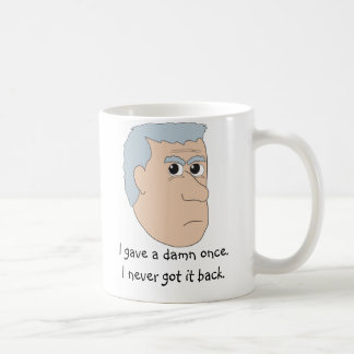 "Gave a damn once" Curmudgeon Mug
