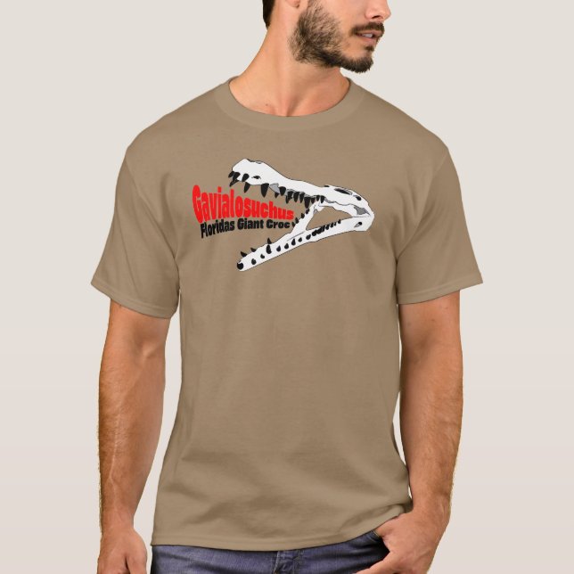 Gavialosuchus: Florida's Giant Croc T-Shirt (Front)