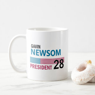 Gavin Newsom 2028 Coffee Mug