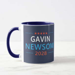 Gavin Newsom 2028 For President Mug