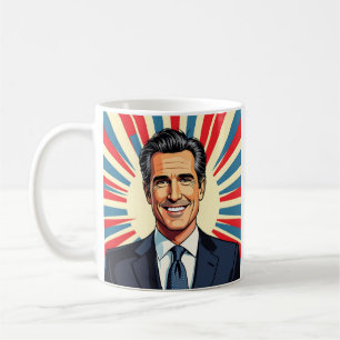 Gavin Newsom California's Favourite Governor Coffee Mug