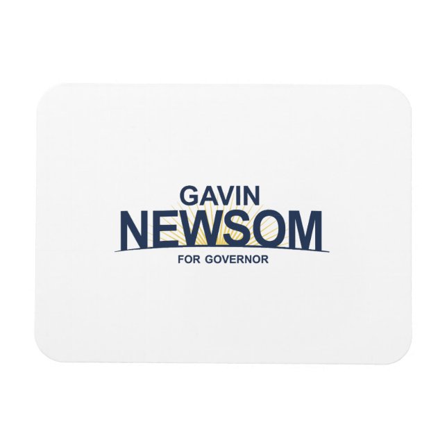 Gavin Newsom for Governor Magnet (Horizontal)