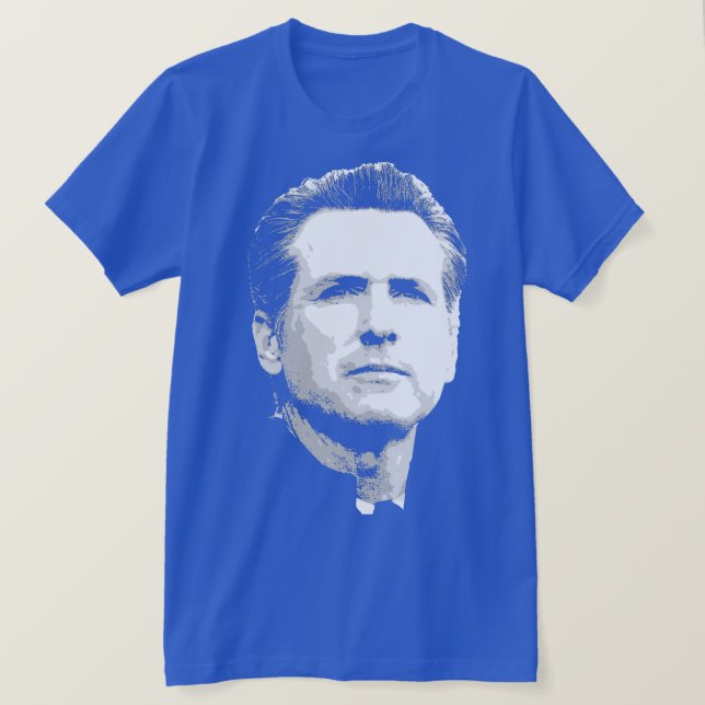 Gavin Newsom T-Shirt (Design Front)