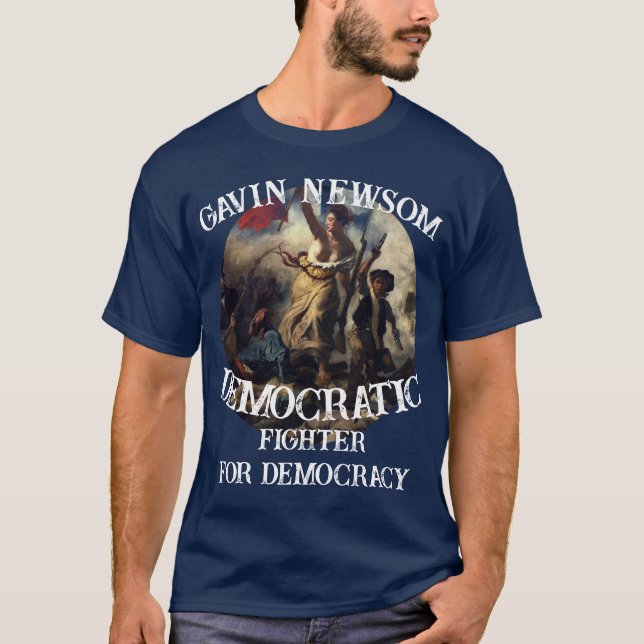 Gavin Newsom Trump Republican Election 2026 2027  T-Shirt (Front)