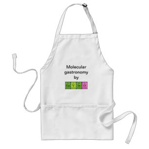 Gavino periodic table name apron