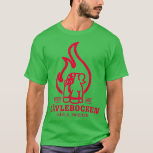 Gavle Goat on Fire (Swedish Gavlebocken) T-Shirt