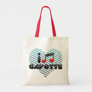 Gavotte fan tote bag