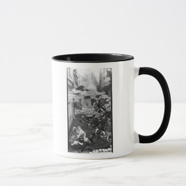 Gavroche Collecting Cartridges Mug (Right)