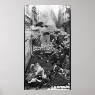 Gavroche Collecting Cartridges Poster