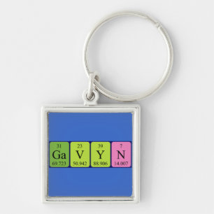 Gavyn periodic table name keyring