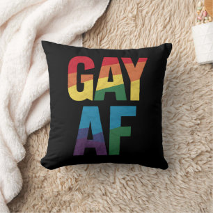 Gay AF LGBT Pride Gay Gift Pride Month Cushion