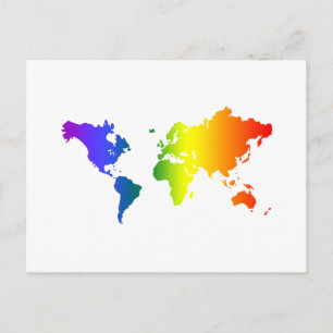 Gay all over the World Postcard
