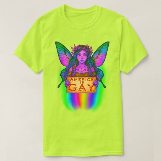 Gay america T-Shirt (Design Front)