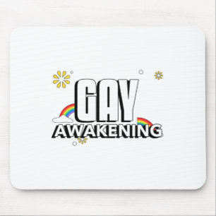 Gay Awakening Mouse Pad