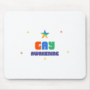 Gay Awakening Mouse Pad