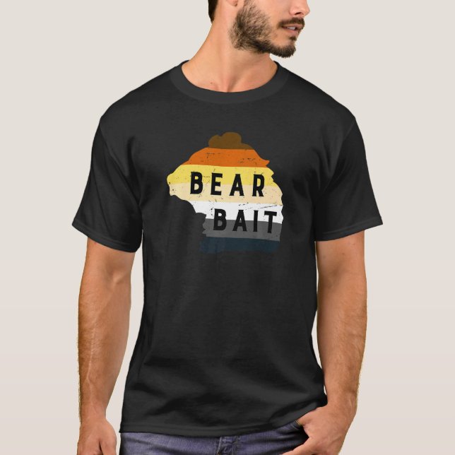 Gay Bear Bait Pride Cruising T-Shirt (Front)