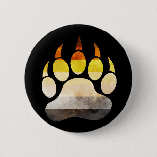 Gay Bear Paw 6 Cm Round Badge