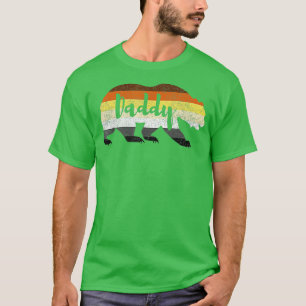 Gay Bear Pride   Daddy Bear Flag  T-Shirt