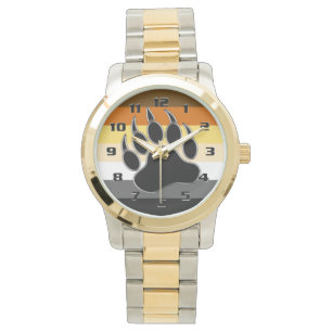Gay Bear Pride Flag Bear Paw Watch