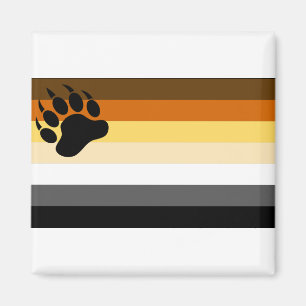 Gay Bear Pride Flag Magnet