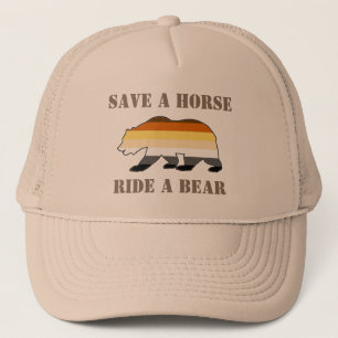 Gay Bear Pride Save A Horse Ride A Bear Trucker Hat