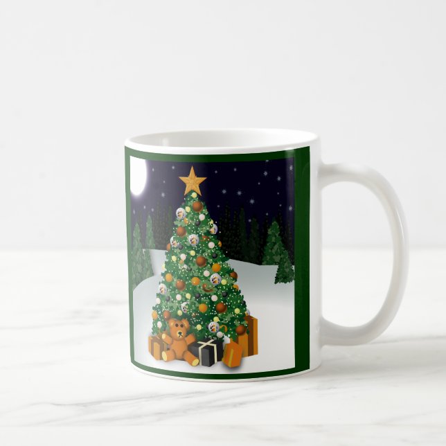 Gay Bears Christmas Tree Mug (Right)