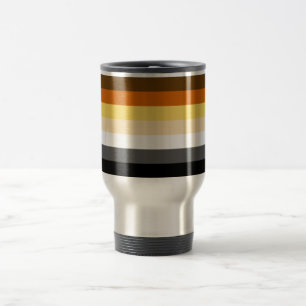 Gay Bears Pride Flag Travel Mug