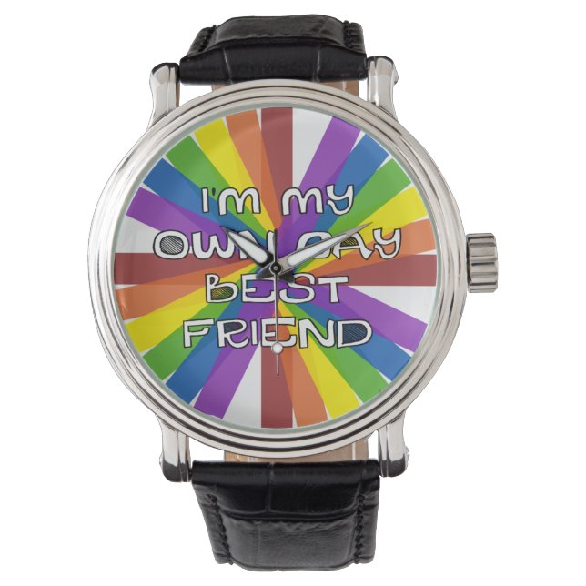 Gay Best Friend - Queer Pride Watch (Front)