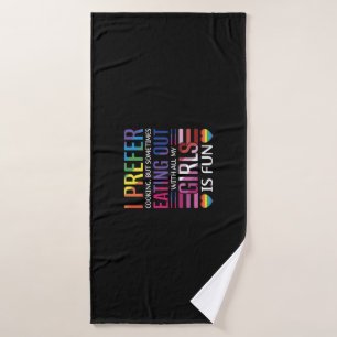 Gay Bisexual Pride Flag LGBTQ Bath Towel