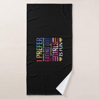Gay Bisexual Pride Flag LGBTQ Bath Towel