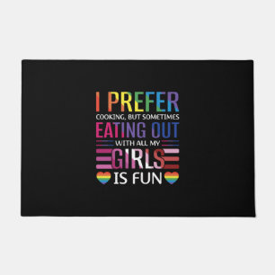 Gay Bisexual Pride Flag LGBTQ Doormat