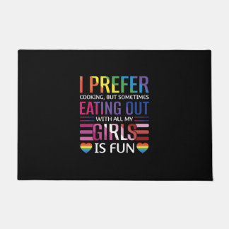 Gay Bisexual Pride Flag LGBTQ Doormat