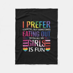 Gay Bisexual Pride Flag LGBTQ Fleece Blanket