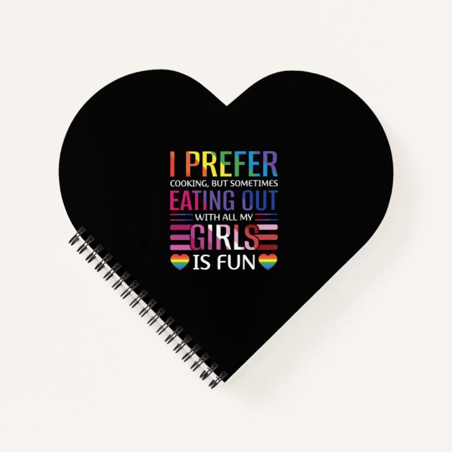 Gay Bisexual Pride Flag LGBTQ Notebook (Front)