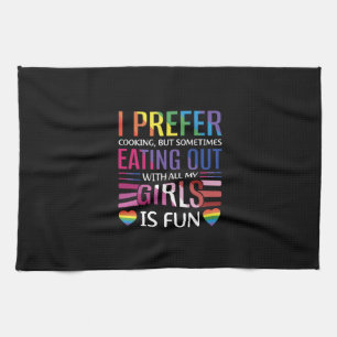 Gay Bisexual Pride Flag LGBTQ Tea Towel