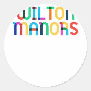 Gay-Borhood Pride - Wilton Manors Classic Round Sticker