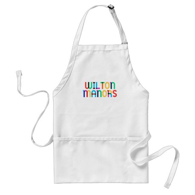 Gay-Borhood Pride - Wilton Manors  Standard Apron (Front)